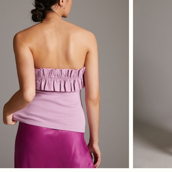 NEW! Anthro strapless top - Picture 4 of 5